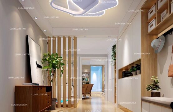 Lustra LED cristale, 30W, patrate, 3000K/4000K/6000K