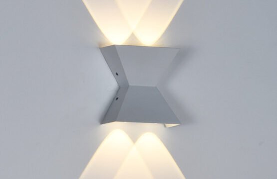Aplica LED exterior, Alb, 4W, lumina calda