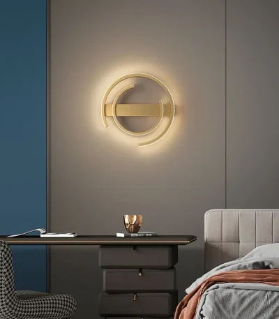 Aplică LED de perete 30W, diametru 30 cm, lumină caldă, neutră și rece