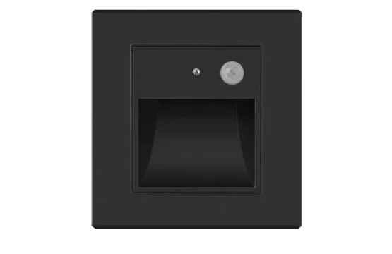 spot LED scări senzor mișcare negru