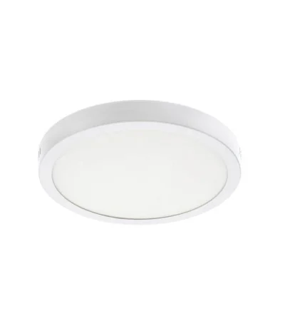 plafoniera led rotunda 24w vito linda-r 6000k alb rece chirmar