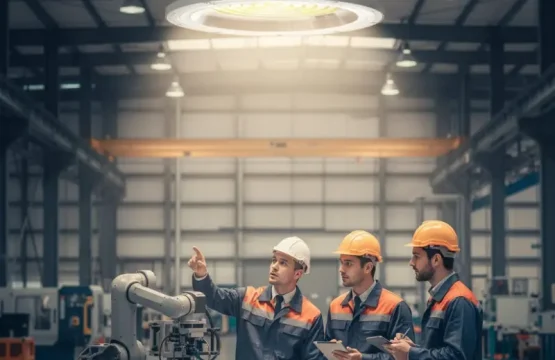 Lampa LED industriala UFO 200W carcasa aluminiu diametru 308mm flux 20000 lumeni